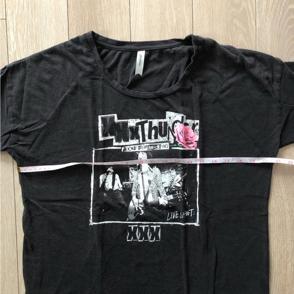 Jouetie Japanese Street Brand Oversized Rock Band T Shirt Size M - Picture 8 of 9